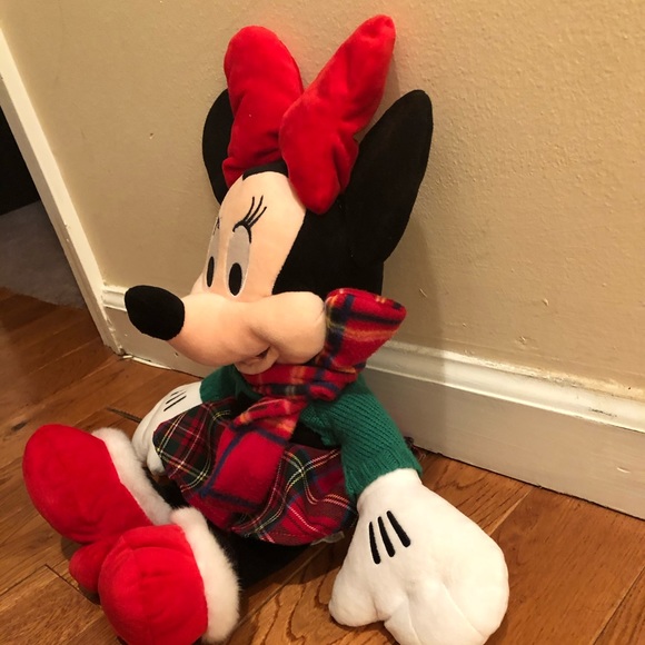 2012 Christmas Minnie Mouse Teddy - Picture 3 of 5